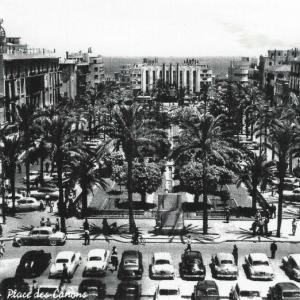 Postcard of Old Beruit. (Photo courtesy Barbara F. Dyer)