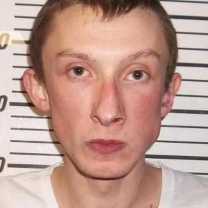 Austin McDevitt in his March 2019 mugshot.