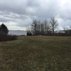 The 3.4 acre parcel that lies between Penobscot Bay and Route 1 will become a park for the public and owned by the Town of Lincolnville, if voters approve at the July town meeting. (Photo courtesy Town of Lincolnville)