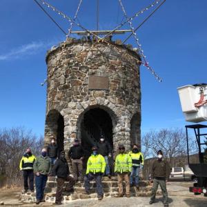 The Star Crew, April 6: Chris Farley, Mark Kelley, Randy Stearns, Arthur Andrews, Casey Leonard, Bob Cochran, Tom Jackson, Jeremy Bisson, Matt Heath, Peter Rollins (Photo courtesy Amy Rollins)