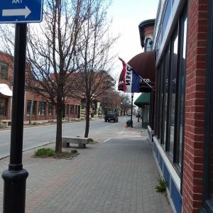 Rockland’s Main Street may close at times during June to allow for pedestrian fun. (Photo by Sarah Thompson)