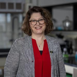 Dr. Rachel Morris. (Photo by Barret Baxter/Michigan State University Biomedical Laboratory Diagnostics Program)