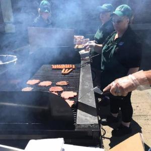RSU 3 Summer BBQ during Summer Food Service Program 2019. (Photo courtesy Full Plates Full Potential)
