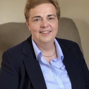 Sue Campbell, deputy director of OUT Maine and recipient of Maine Education Association’s 2020 Human and Civil Rights Award. (Photo courtesy OUT Maine)