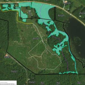 The proposed site of a second solar farm venture on Route 17, this one closer to Mace Pond.