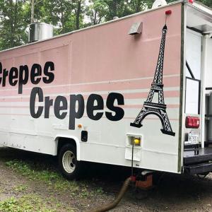 A new breakfast-and-dessert food truck that has opened on the Rockland-Thomaston line. Photo courtesy Crepes Crepes Crepes via Facebook page