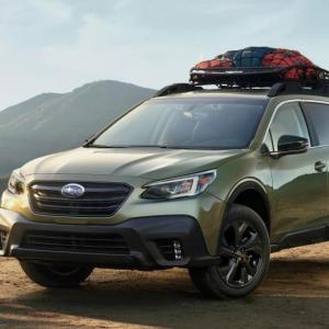 2020 Subaru Outback Onyx Edition Wagon (Photo courtesy. Silvio Calabi)