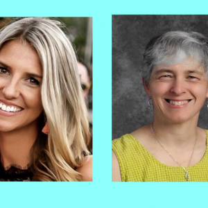 Alison Babb-Brott, left, and Heather Webster.