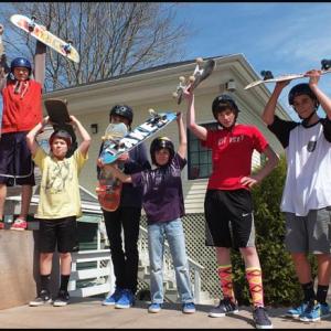 A blast from the past: 2014: Teen Center skateboarders Gideon Baeza, Don Aviles, Simon Turner, Evan Yander, Connor O’Gwer, Tristan Anderson, Adian Aviles, Seth Yates, Jessy Fraser and Theo Penney. (Photos by Chris Wolf)