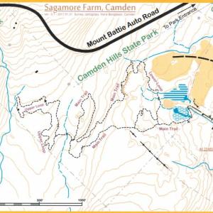 In 2017, the Camden Conservation Commission proposed that Camden designate a wooded area of the 77-acre, town-owned Sagamore Farm as a town park.