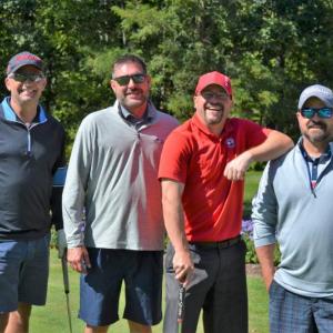Tournament champs Horch Roofing team. (Belfast Area Chamber of Commerce)