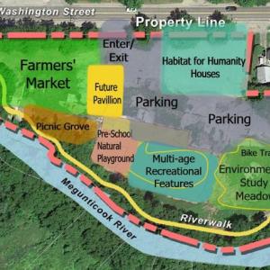 The Tannery Park proposal, as submitted by the Friends of Tannery Park