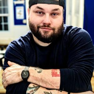 Sam Weldon, owner of Dark Harbor Barber Company. (Courtesy photo)