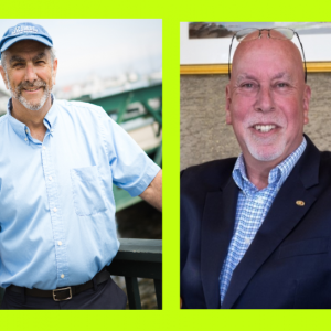 Maine State Senate District 12 Candidates David Miramant and Gordon Page.