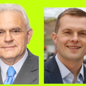 U.S. Congressional District 2 Candidates Dale Crafts, left, and Jared Golden.