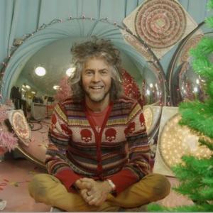 The Flaming Lips founder Wayne Coyne in Jingle Bell Rocks!. (Photo courtesy Oscilloscope Films)