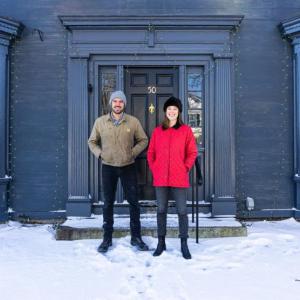 "Gabriela and Derek bought the former Drouthy Bear in September, moving into the upstairs apartment while renovating the restaurant.” Photo courtesy Elizabeth Soule