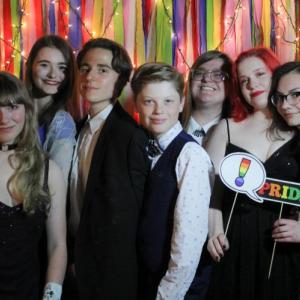 Youth at the Rainbow Ball Weekend in 2019. OUT Maine’s training focuses on creating welcoming and affirming environments for LGBTQ+ youth. (Photo by Steve Scoville)