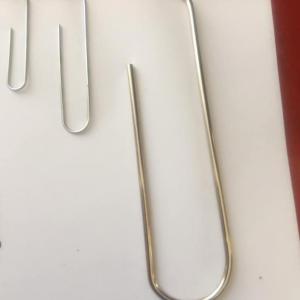 A paperclip has started the journey. Photo courtesy Matt Hunt