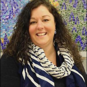 Jaime Stone, Camden-Rockport Middle School Principal (Photo courtesy Ellen Curtis)