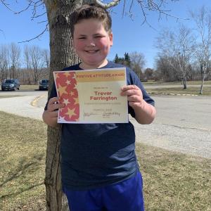 Trevor Farrington – Grade 4