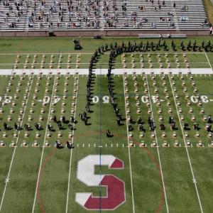 Springfield College concluded its 2021 Commencement Weekend ceremonies with eight separate in-person ceremonies at Stagg Field on the Springfield College main campus, four on Saturday, May 15 and four on Sunday, May 16. (Photo courtesy Springfield College)