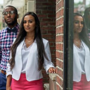 David Patrick and Desiree Vargas. (Photo courtesy Linda Coan O'Kresik, Bangor Daily News)