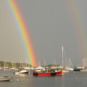 Rockport Harbor, in July 2020. (Photo by Lynda Clancy)