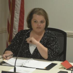 Michelle Hannan was elected as Chair of the Rockport Select Board June 9. Source: Livestream