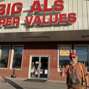 “Big Al” Cohen outside his longtime store Sept. 16. SUSAN JOHNS/Wiscasset Newspaper