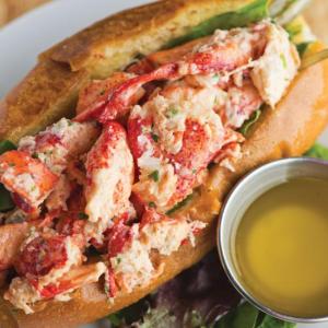 The almighty lobster roll served at many of the restaurants during Maine Lobster Week. Photo courtesy MetroCreative