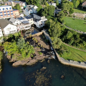 The Montgomery Dam Falls, in Camden. (Photo courtesy Lee Montgomery)