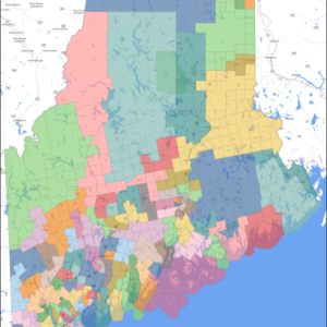 The proposed statewide map of newly drawn House districts.