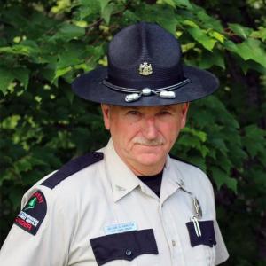 Ranger Chief Bill Hamilton. (Photo courtesy Maine Department of Agriculture, Conservation and Forestry)