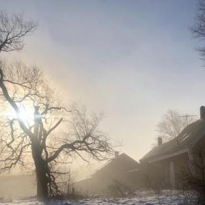 A winter solstice sky in Midcoast Maine is always a treat as we make way for longer days. (Photo by Lynda Clancy)