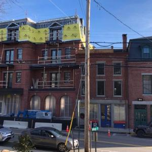 The front of 20 Central Street LLC hotel on Dec. 7, 2021.
