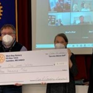 Sharon Hobson, executive director of One Less Worry, was one of many West Bay Rotary Charitable Foundation grant recipients this past year. (Photo courtesy West Bay Rotary)