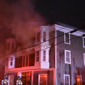 Six tenants of a Rockland apartment building lost their homes in a fire during the early morning hours of Jan. 29, 2021.(file photo by Sarah Thompson)