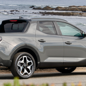 SUVs were originally pickup trucks with full-length bodies; the Santa Cruz is an SUV with a truck bed.