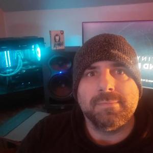 Gordon Knowlton, “PC Guy” at home in Thomaston where he runs a small PC home repair business. Photo courtesy Gordon Knowlton