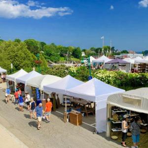 Harbor Arts & Books Fair in Camden. Photo courtesy of Camden Public Library.