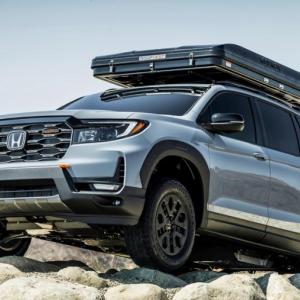 Kids, you can try this at home. Bear in mind, though, that an “ordinary” Passport can do it too. The folding tent on the roof is non-standard.