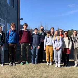Camden Hills Regional High School Windplanners 2022:Sadie Woodruff, Quinn Riordan, Avery Hackett, Hadrian Ward, Veronica Waters, Lea Zwecker, Tula Bradley-Prindiville, Britta Denny, Lulu Von Lonkhuysen, Ina Wolovitz and Lucy O’Brien.