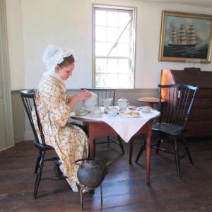A Zoom presentation by Lincoln County Historical Association will explore the form and fashion of taking tea in 18th and 19th century Maine. (Photo courtesy Lincoln County Historical Association)