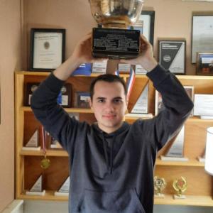 Thor Gabrielsen, a Watershed School senior, took top math honors in the state March 8.