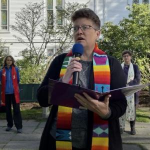 The Reverend Patty Fox is Associate Minister for First Congregational Church of Camden.