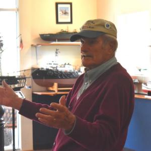 Museum founder Jim Sharp. (Photo by Sarah Thompson)