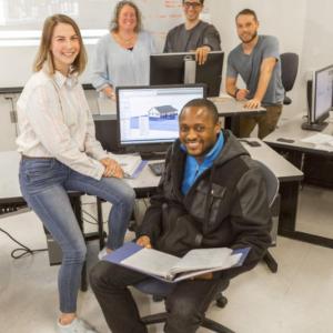 Harold Alfond Center for the Advancement of Maine’s Workforce. (Photo courtesy University of Maine Hutchinson Center)