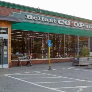 Belfast Community Co-op early morning September 2022