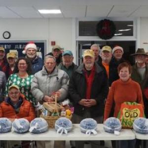 Turkey baskets 2022. (Photo courtesy Camden Rotary)